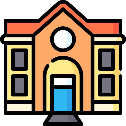 School Special Lineal color icon