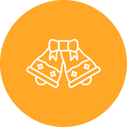 Рождественский колокольчик бесплатно иконка