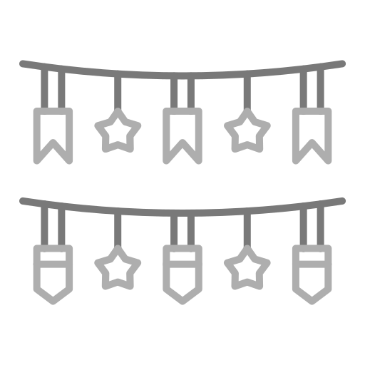 guirnalda icono gratis