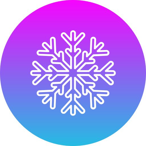 Snowflake Generic gradient fill icon