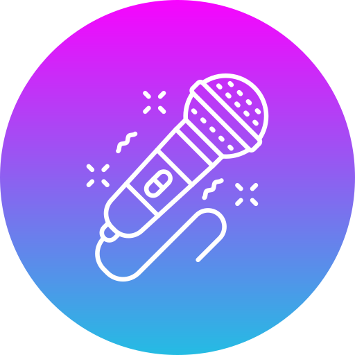 Microphone Generic gradient fill icon