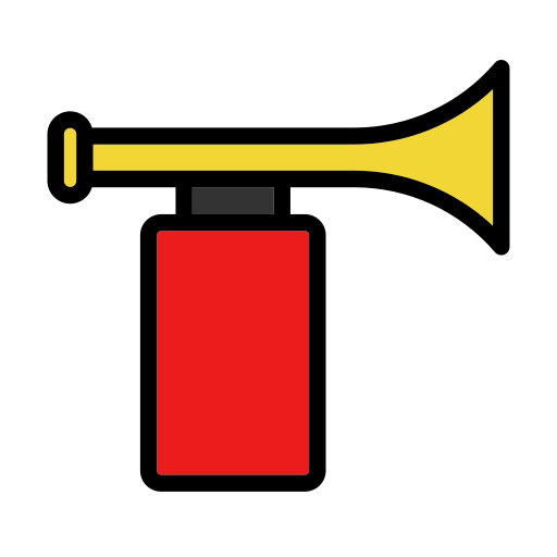 Air horn Generic color lineal-color icon