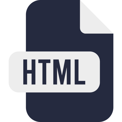 html icono gratis