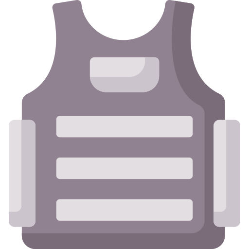 Bulletproof Vest - Free security icons