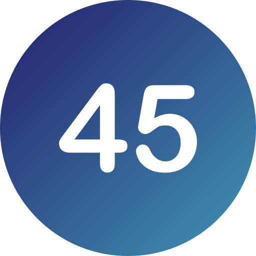 45 icono gratis