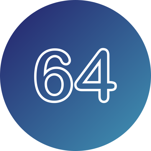 64 icono gratis