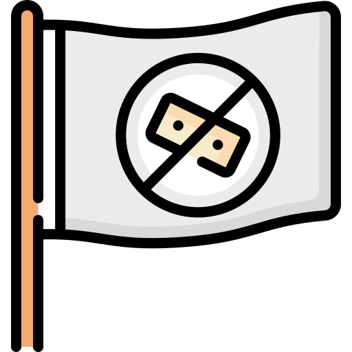 Flag free icon Flag free icon