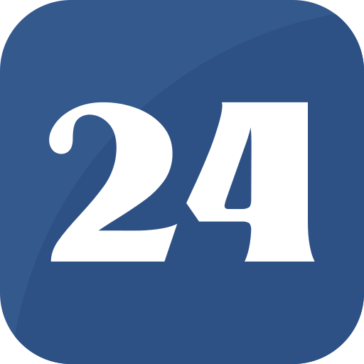 Number 24 Generic Circular icon