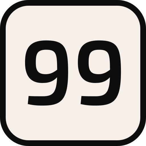 99 icono gratis