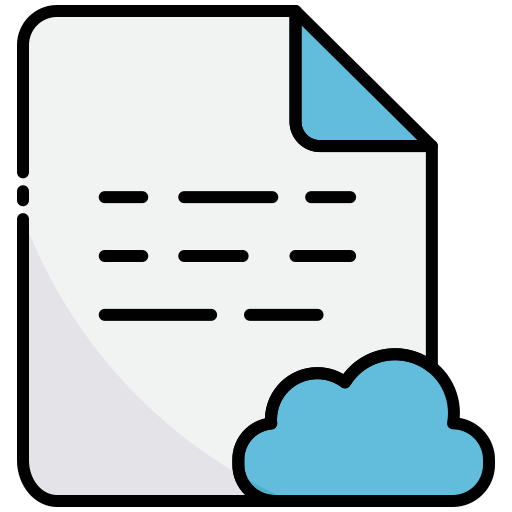 Cloud Generic color lineal-color icon