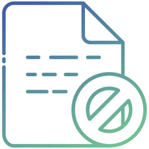 prohibido icono gratis