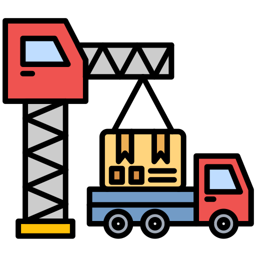 Logistics Delivery free icon