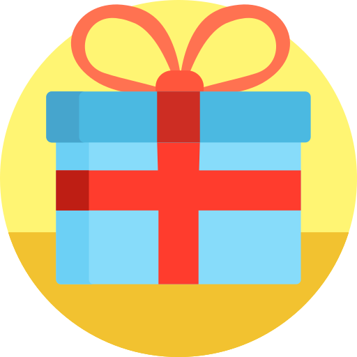 regalo icono gratis