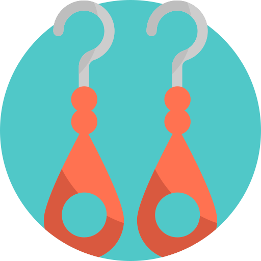 Earrings free icon