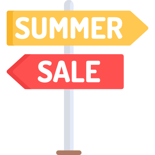 Summer sale - Free commerce and shopping icons
