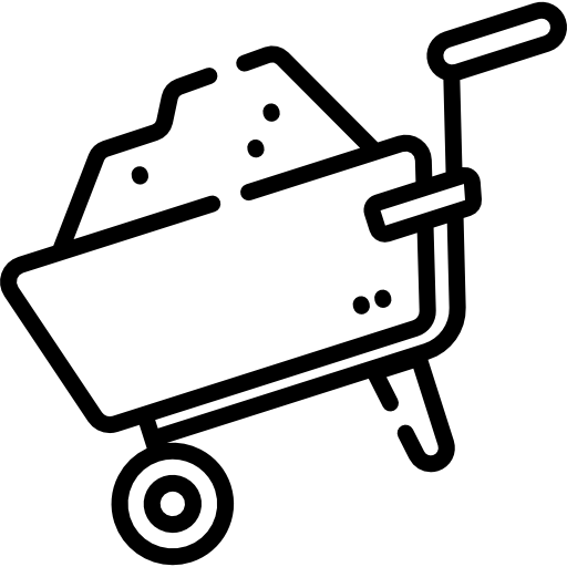 Wheelbarrow free icon