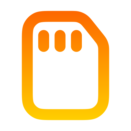 Simcard free icon