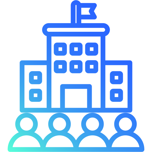 Agent Generic gradient outline icon