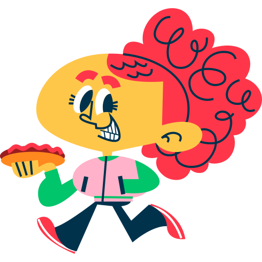Girl free sticker