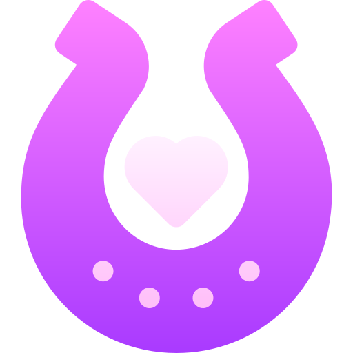 horseshoe heart clipart png