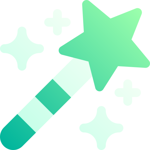 Magic wand free icon