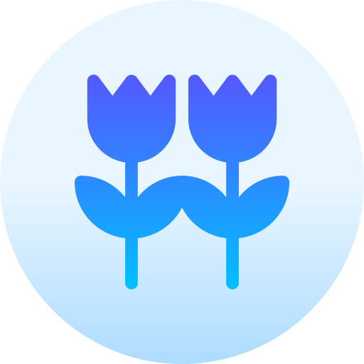 tulipanes icono gratis