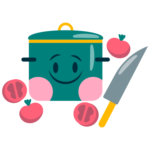 Saucepan free sticker Saucepan free sticker