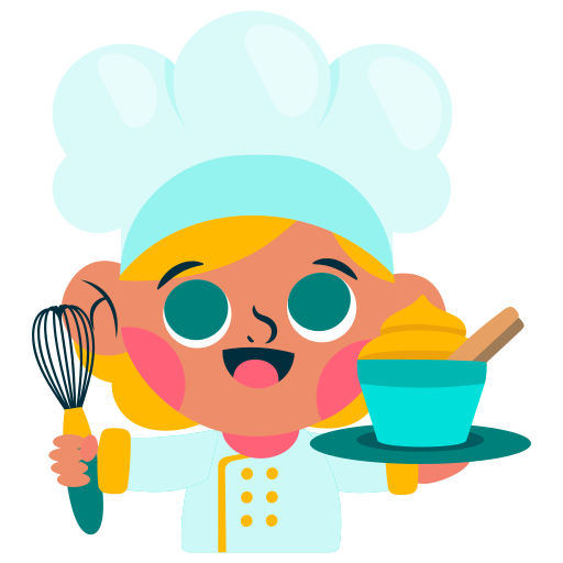 cocinero gratis sticker