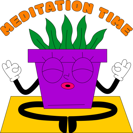 meditación gratis sticker