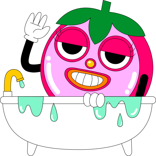 목욕 무료 스티커