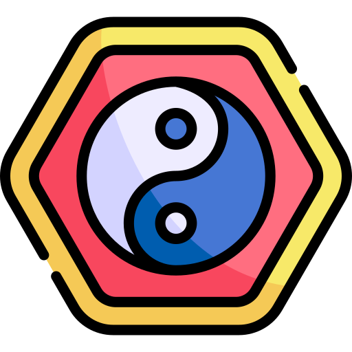 yin yang icono gratis