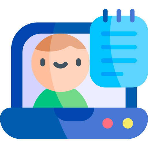 video conferencia icono gratis