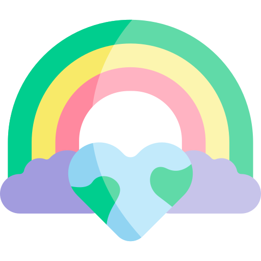 arco iris icono gratis