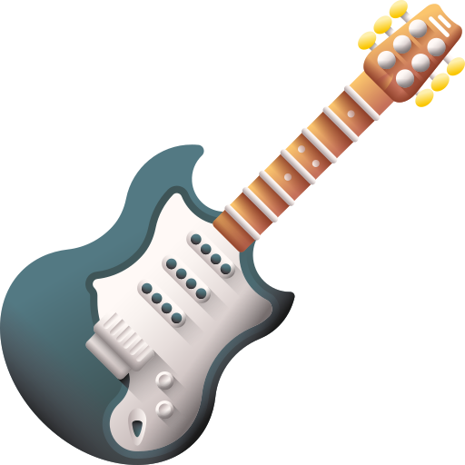 guitarra electrica icono gratis