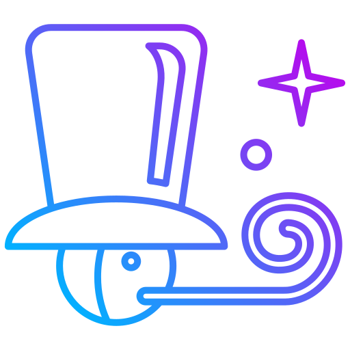 soplador de fiesta icono gratis