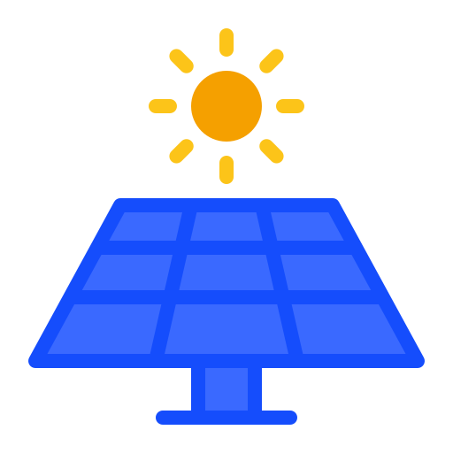 panel solar icono gratis