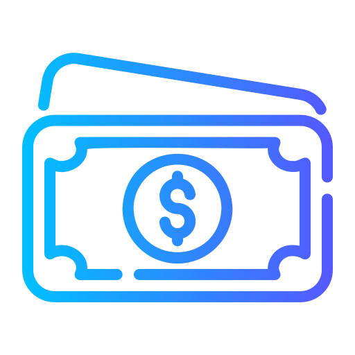 Cash money Generic Gradient icon