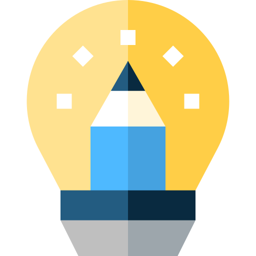 Idea Basic Straight Flat Icon