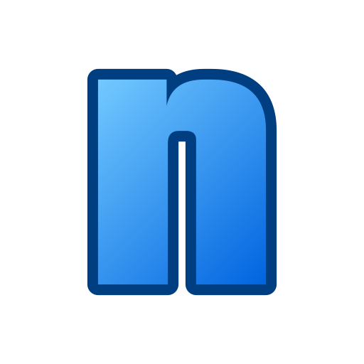 Letter N Generic gradient lineal-color icon