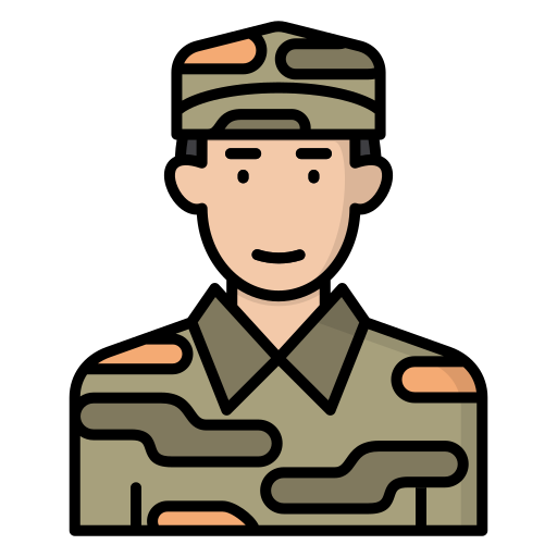 Soldier Generic color lineal-color icon