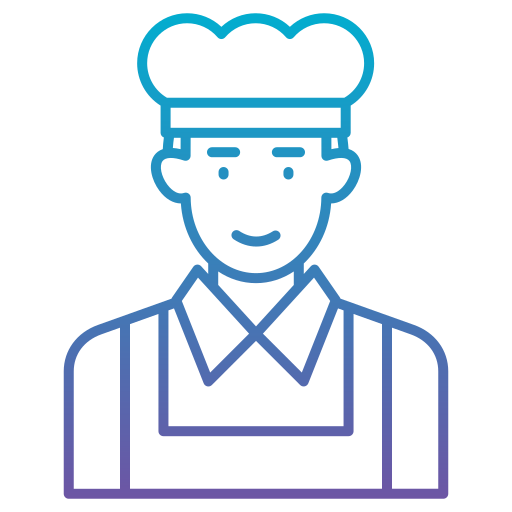 Chef Generic gradient outline icon