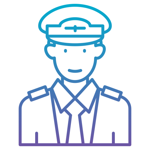 Pilot Generic gradient outline icon