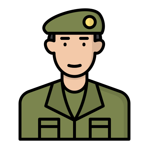 soldat Icône gratuit soldat Icône gratuit