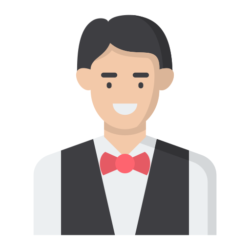 Waiter Generic color fill icon