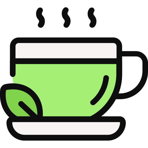 Зеленый чай бесплатно иконка