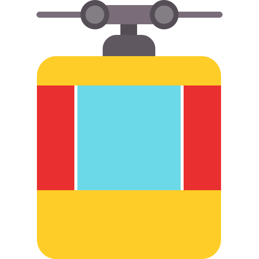 teleférico icono gratis