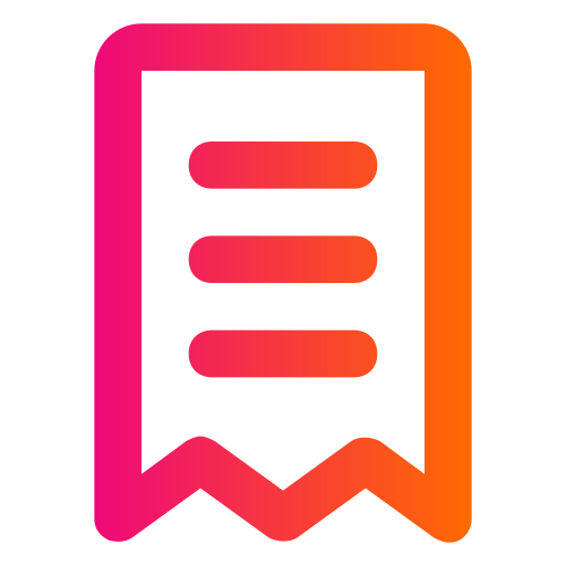 factura icono gratis