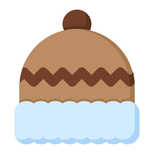 sombrero de invierno icono gratis