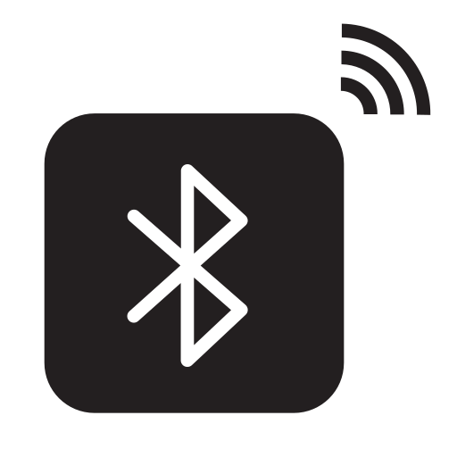 Bluetooth Generic Black Fill Icon