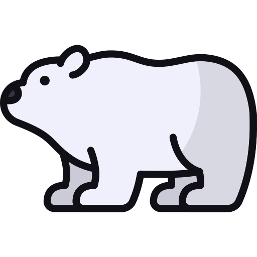 Полярный медведь бесплатно иконка